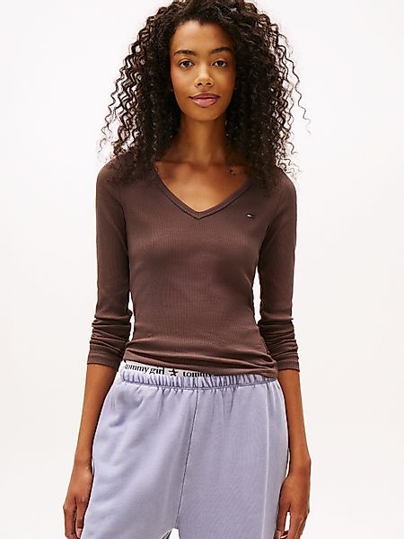 Tommy Jeans Langarmshirt TJW SLIM ESSENTIAL günstig online kaufen