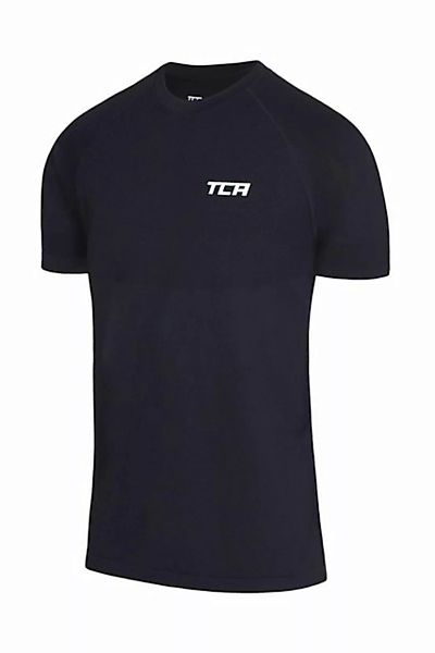 TCA T-Shirt TCA Herren SuperKnit Laufshirt - Schwarz, M (1-tlg) günstig online kaufen