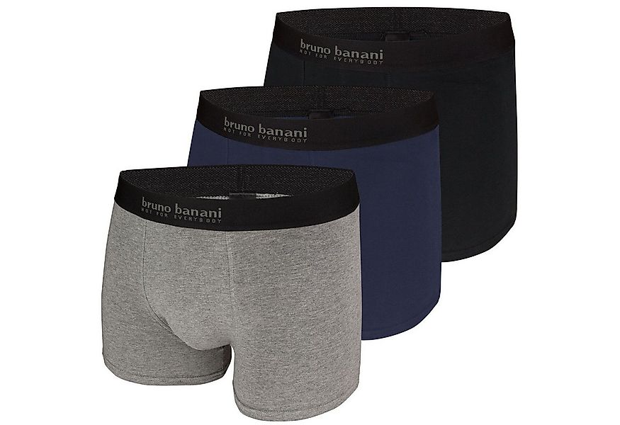 Bruno Banani Boxershorts (3-St) bruno banani Herren Boxershorts im 3er Pack günstig online kaufen