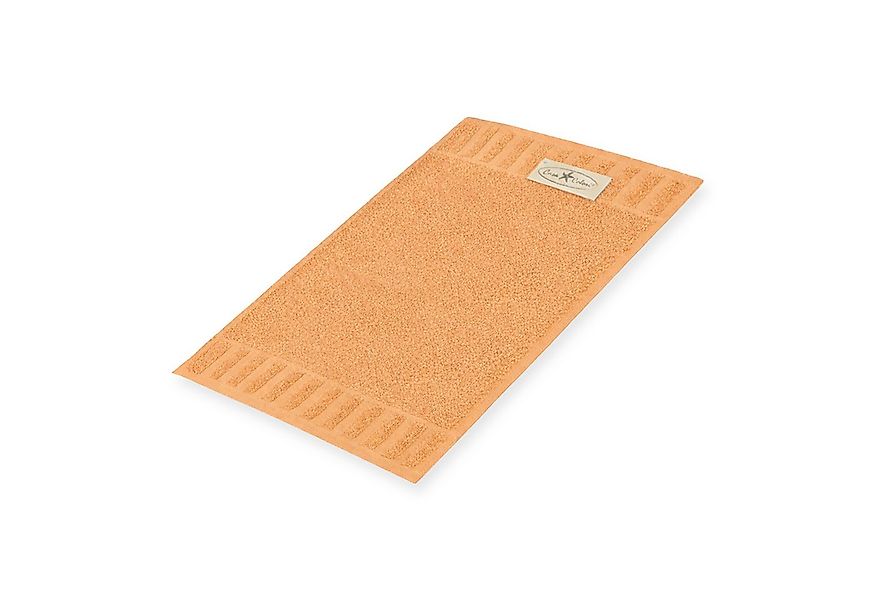 Casa Colori Gästehandtuch Uni, Frottier (1-St), Hohe Farbbrillanz, Einfache günstig online kaufen