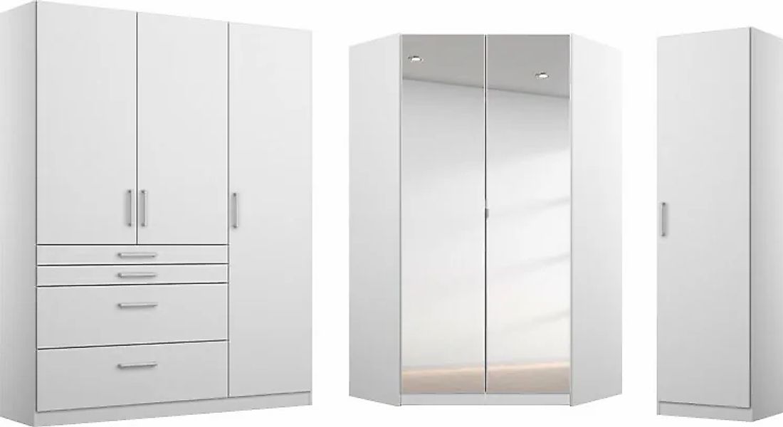 rauch Schrank-Set "Kleiderschrank Schrank Garderobe Garderobenschrank Ecksc günstig online kaufen