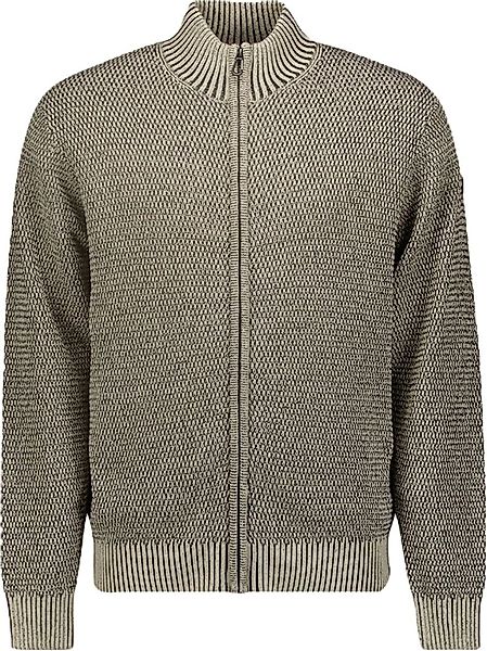 No Excess Strickjacke Zipper Beige - Größe XXL günstig online kaufen