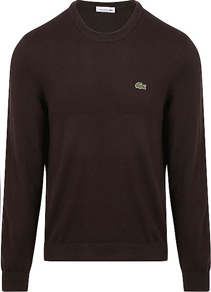 Lacoste Pullover Dunkelbraun - Größe XXL günstig online kaufen