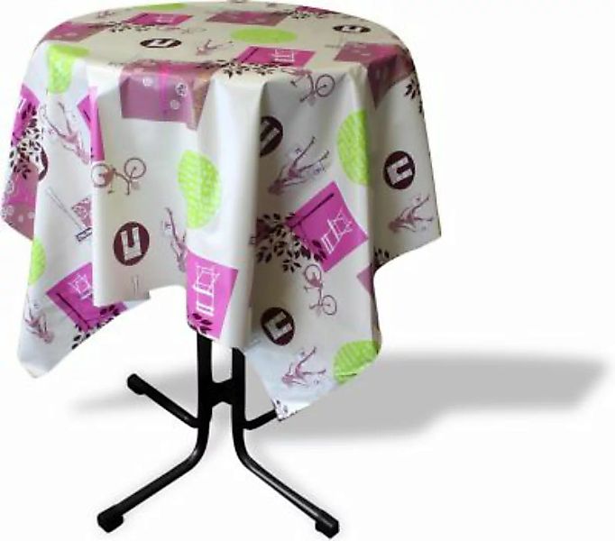 Aspero® Tischdecken Innen und Außen Tischläufer rosa/weiß  Kinder günstig online kaufen