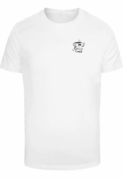 MisterTee T-Shirt "MisterTee Better With Coffee Tee" 1 Stk. tlg. günstig online kaufen