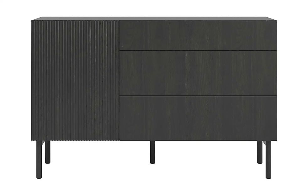 Selsey Sideboard  Noelie ¦ schwarz ¦ Maße (cm): B: 140 H: 90,6 T: 38.0 Komm günstig online kaufen