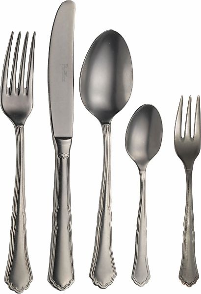 PINTINOX Besteck-Set "Settecento Alchemique Titan" Optik Titan SW PVD Besch günstig online kaufen