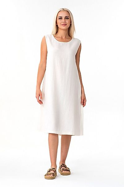 WENOR Sommerkleid aus Leinenmix mit Taschen, günstig online kaufen