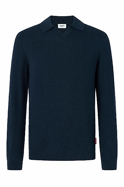 Joop Jeans Polokragenpullover "Ove" mit feinem Strukturmuster günstig online kaufen