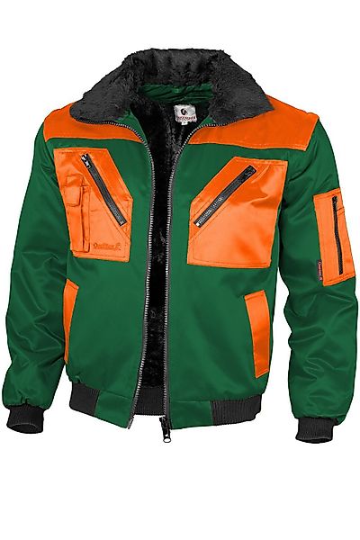 Qualitex Workwear Pilotenjacke modische 4-in-1 Arbeitsjacke günstig online kaufen