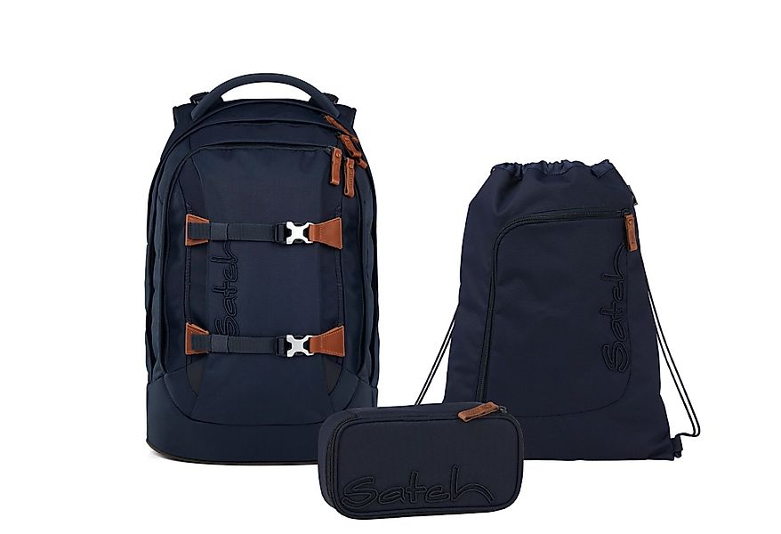 Satch Schulranzen Schulrucksack-Set PACK Nordic Blue günstig online kaufen