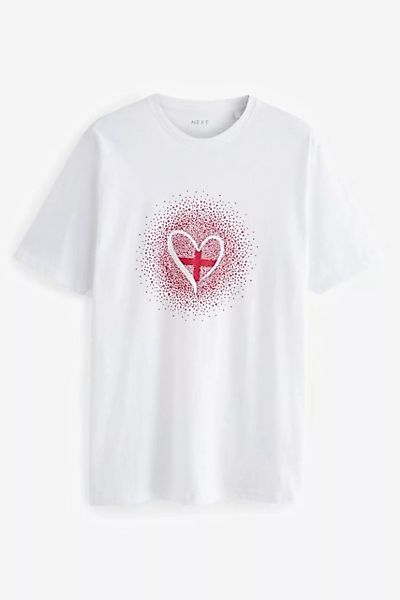 Next T-Shirt World Cup Damen-T-Shirt mit Rundhalsausschnitt (1-tlg) günstig online kaufen