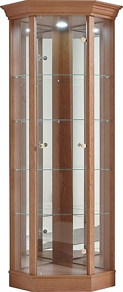 fif möbel Vitrine "TRIO", Eckvitrine/Glasvitrine 1x Glastür, perfekt für Sa günstig online kaufen