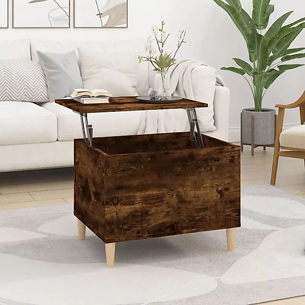 vidaXL Couchtisch Couchtisch Räuchereiche 60x44,5x45 cm günstig online kaufen