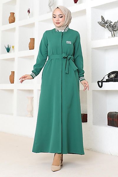 MODAMİHRAM Maxikleid Geknöpfter Ripp-Abaya günstig online kaufen