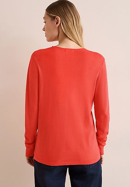 CECIL Strickpullover mit V-Ausschnitt günstig online kaufen