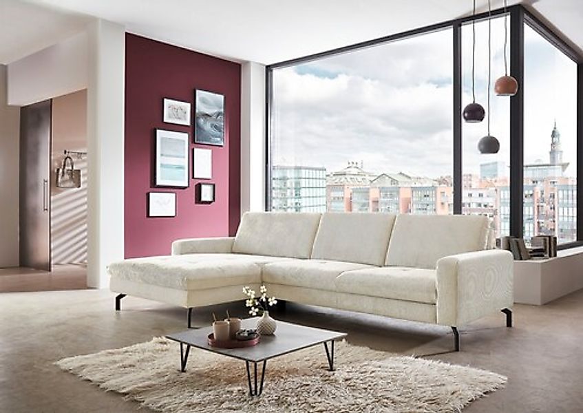 Die PlanBar Ecksofa »MP-IN20110 L-Form mit Federkern-Polsterung«, optional günstig online kaufen