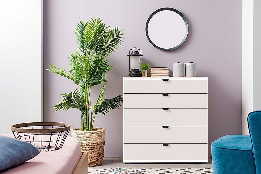 INOSIGN Sideboard Duero, Kommode mit 5 Schubkästen, Breite 90 cm günstig online kaufen