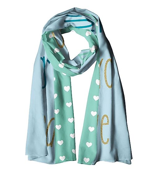 halsüberkopf Accessoires Modeschal Heart-Stripe, mit Wording günstig online kaufen
