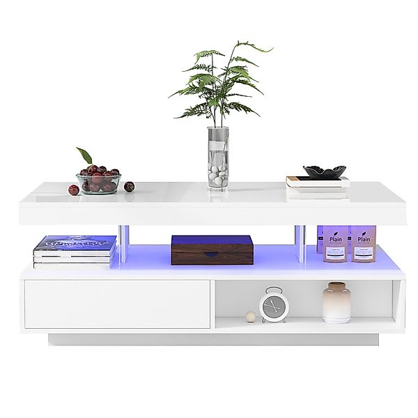 OKWISH Couchtisch Sofatisch Teetisch Kaffeetisch Beistelltisch günstig online kaufen