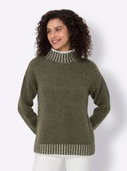 heine Strickpullover Stehkragenpullover günstig online kaufen