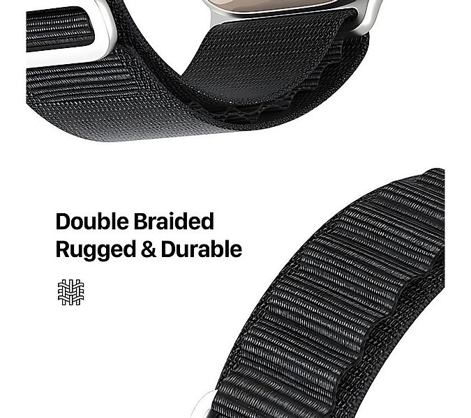 SmartUP Smartwatch-Armband für Apple Watch 11-1 / SE Ultra /3 Titan Alpine günstig online kaufen