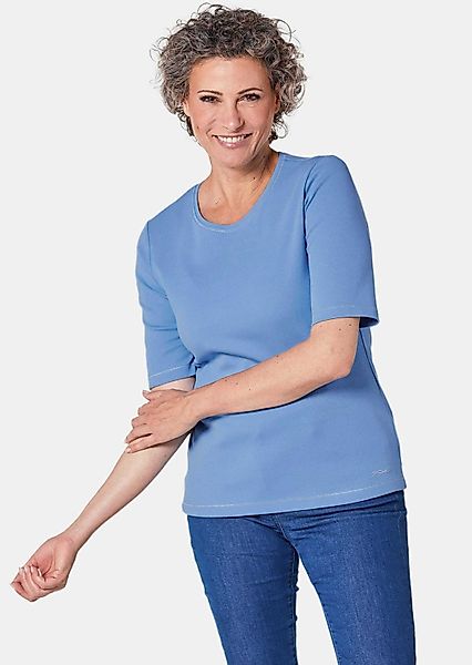 GOLDNER T-Shirt Kurzgröße: Basic T-Shirt aus günstig online kaufen