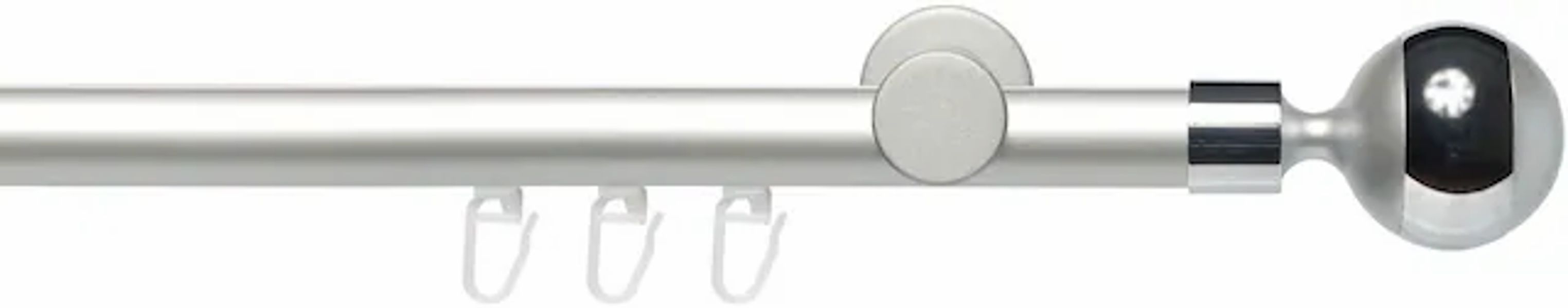 Liedeco Gardinenstange »Innenlaufgarnitur 20 mm Power Kugel mit Ring« Ø 20 günstig online kaufen