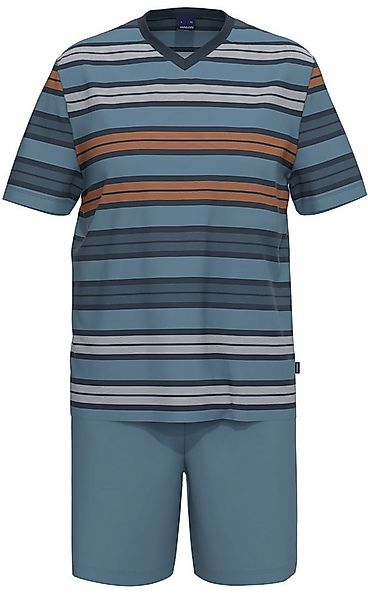 Ammann Shorty Herren Schlafanzug kurz (2 tlg) Baumwolle günstig online kaufen