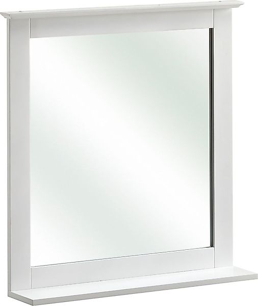 Saphir Badspiegel »Quickset 928 Spiegel mit Ablage, 60 cm breit, Landhaus-S günstig online kaufen