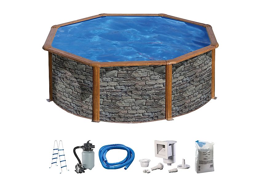 KONIFERA Rundpool MALAGA 2 (Set, 5-tlg), günstig online kaufen