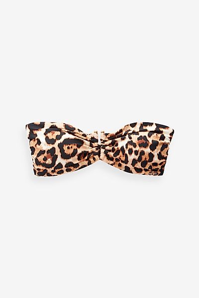 Next Bandeau-Bikini-Top Rochelle Humes strukturiertes Bandeau-Bikinitop günstig online kaufen