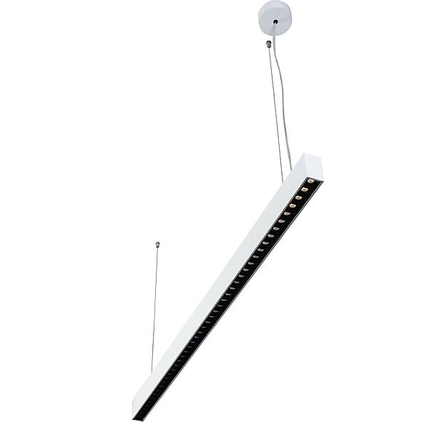 DOTLUX LED-Hängeleuchte STYLEfree, weiß, 118 cm 50 W 4.000 K günstig online kaufen