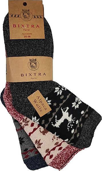 EloModa Thermosocken 3 Paar Damen Alpaka Wintersocken Socken Wollsocken, Gr günstig online kaufen