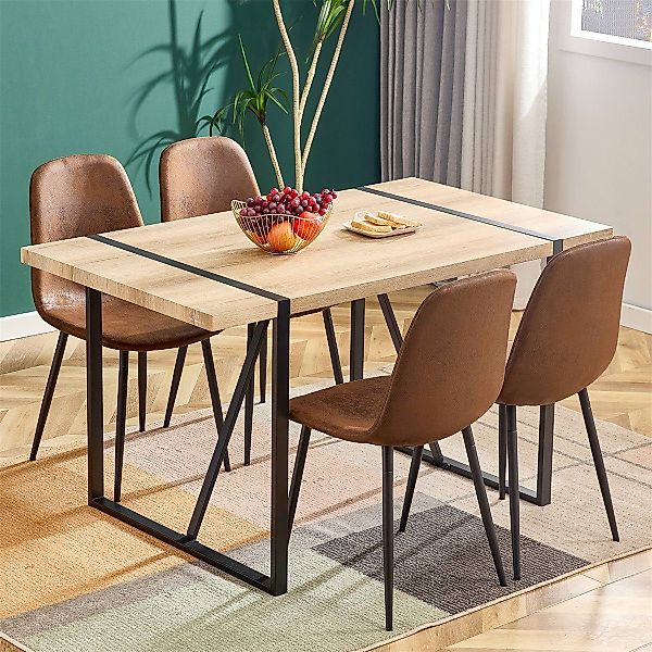 XDeer Esszimmerstuhl 4er Set Esszimmerstühle Küchenstuhl,Belastbargewicht günstig online kaufen