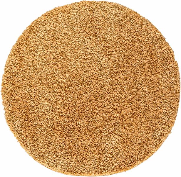 Myflair Möbel & Accessoires Hochflor-Teppich "My Shaggy" rund 37 mm Höhe Sh günstig online kaufen