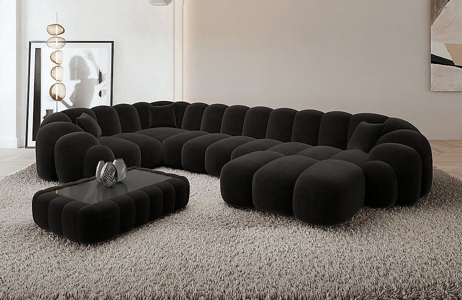 Sofa Dreams Sofa Rajada U Form Stoff günstig online kaufen