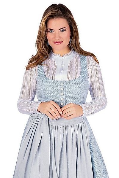 Hammerschmid Dirndl Midi Dirndl 2tlg. - KOFLERSEE - eisgrau/blau günstig online kaufen