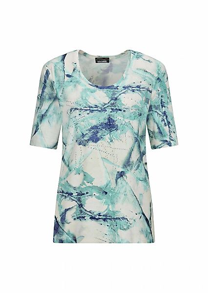 GOLDNER Print-Shirt "Jersey-Shirt mit Glitzersteinchen" günstig online kaufen