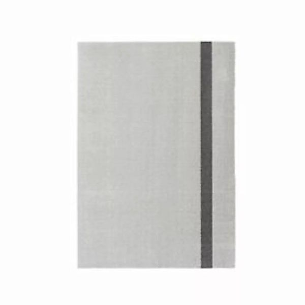 Teppichläufer 'Vertikal' grau/dunkelgrau 90x130 günstig online kaufen