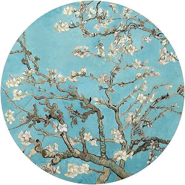 Erfurt Fototapete Vlies Almond Blossom Van Gogh Blue Ø 188 cm günstig online kaufen