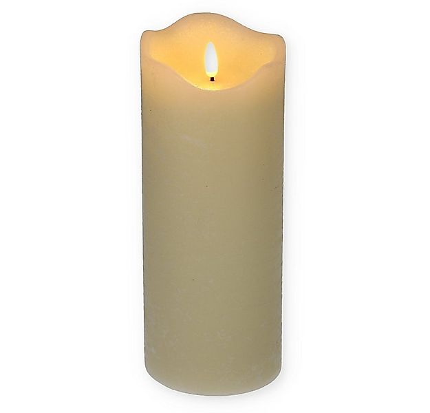 GarPet LED-Kerze LED Echtwachskerze mit Timer Batterie Flackereffekt bewegl günstig online kaufen