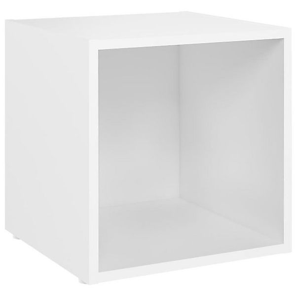 furnicato TV-Schrank Weiß 37x35x37 cm Holzwerkstoff (1-St) günstig online kaufen