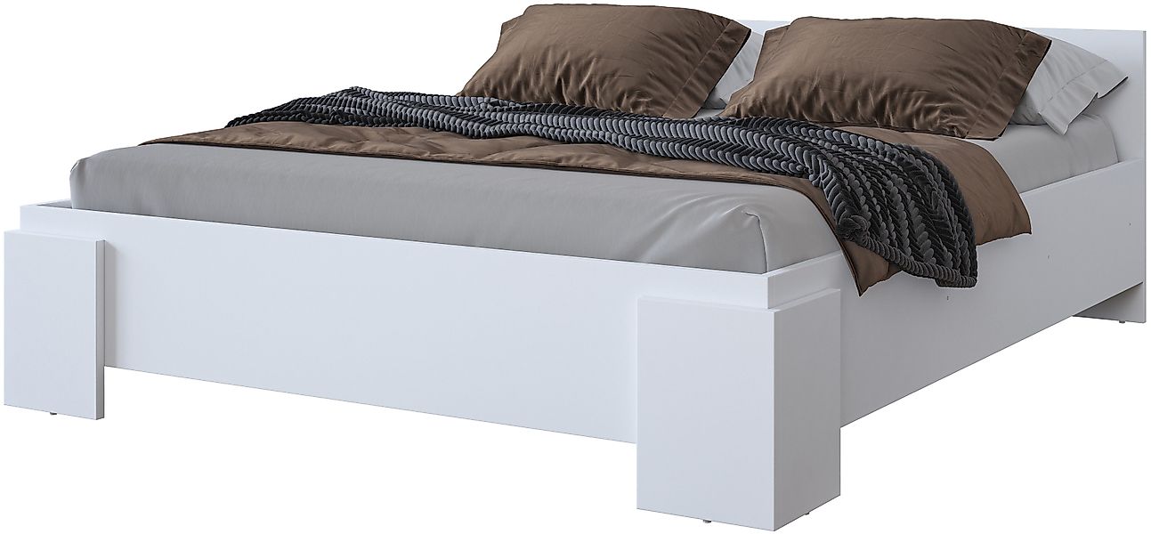 Home affaire Bettgestell "India, FSC-zertifizierter Holzwerkstoff, Made in günstig online kaufen