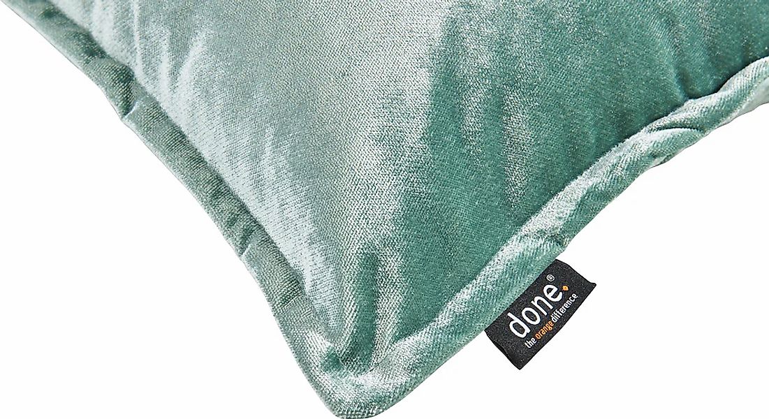 done. Dekokissen "Glam" unifarben, Reißverschluss, Kissenhüle ohne Füllung, günstig online kaufen