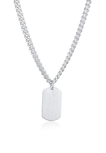 Kuzzoi Silberkette Panzerkette Anhänger Platte 925 günstig online kaufen