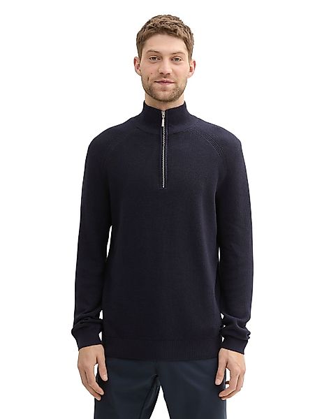 TOM TAILOR Troyer in Feinstrick-Optik günstig online kaufen