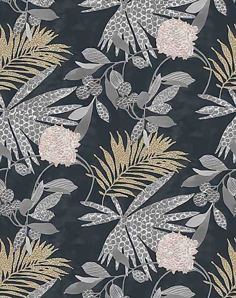 Marburg Vliestapete Exotic, floral, moderne Tapete günstig online kaufen