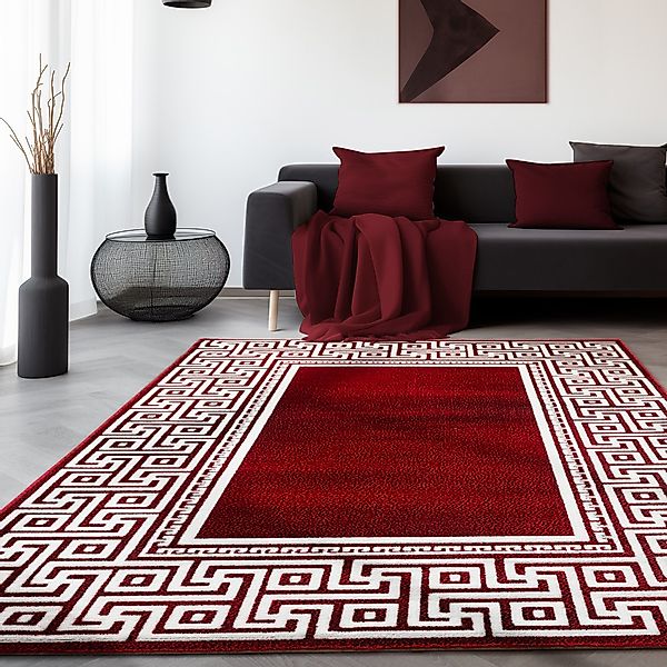 SIMPEX24 Designteppich Mäander Design, Läufer, Höhe: günstig online kaufen