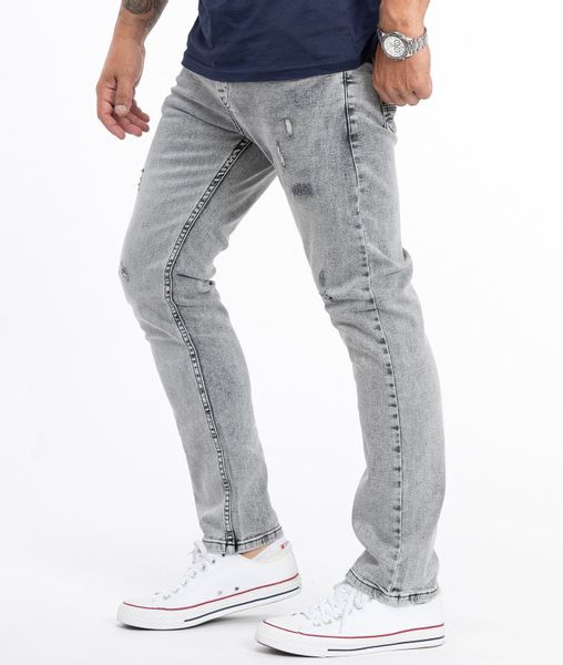 Rock Creek Straight-Jeans Herren Jeans Stonewashed günstig online kaufen